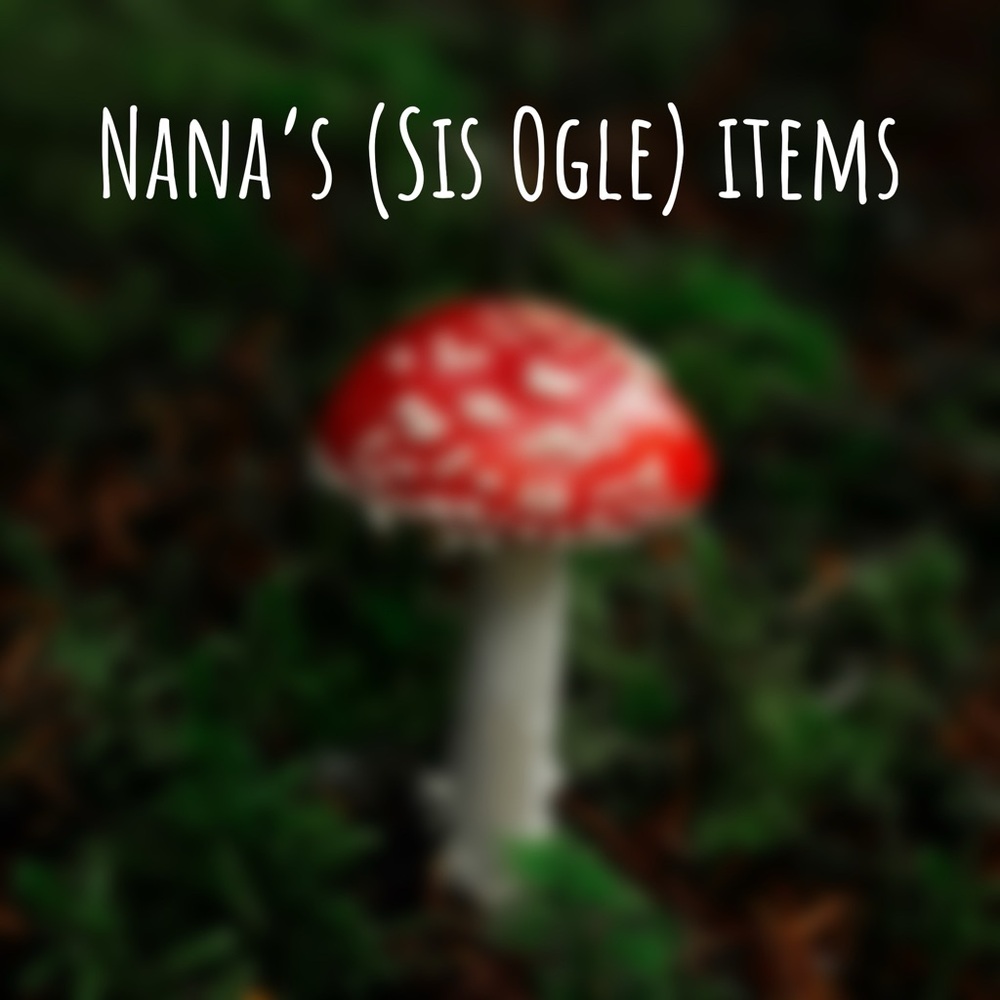 Red and White Mushroom Decor - Picture 1 of 1